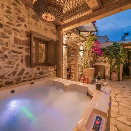 Boutique Cretan House In Old With Jacuzzi Holiday home